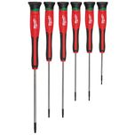 MILWAUKEE 6PC PRECISION TORX SCREWDRIVER SET